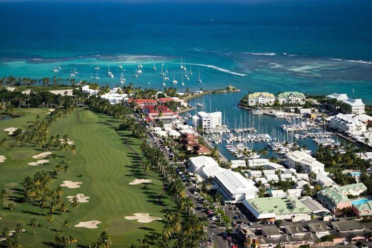 Appart' Cosychik' Vue Golf Au Coeur De La Marina A Pied !! Saint-Francois  Bagian luar foto